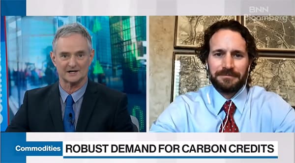 Carbon Streaming CEO Justin Cochrane on BNN Bloomberg Commodities with Andrew Bell