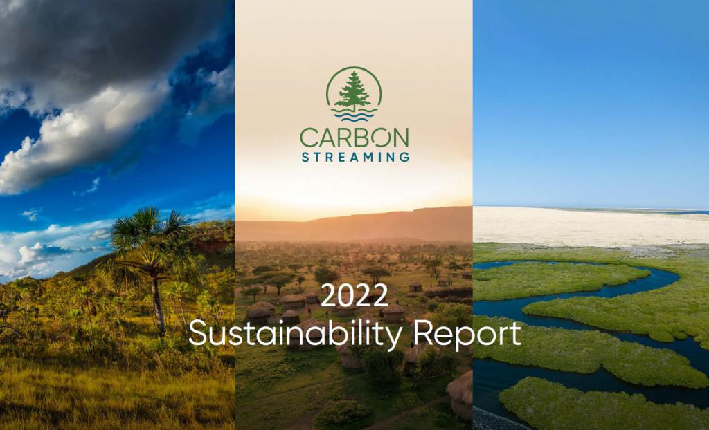 2022 sustainability report cover